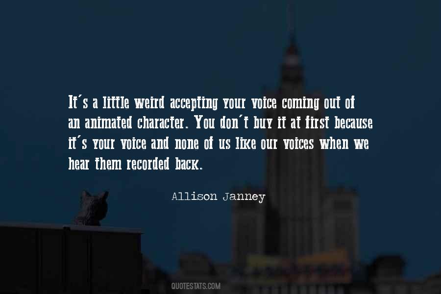 Your Voice Quotes #1000867