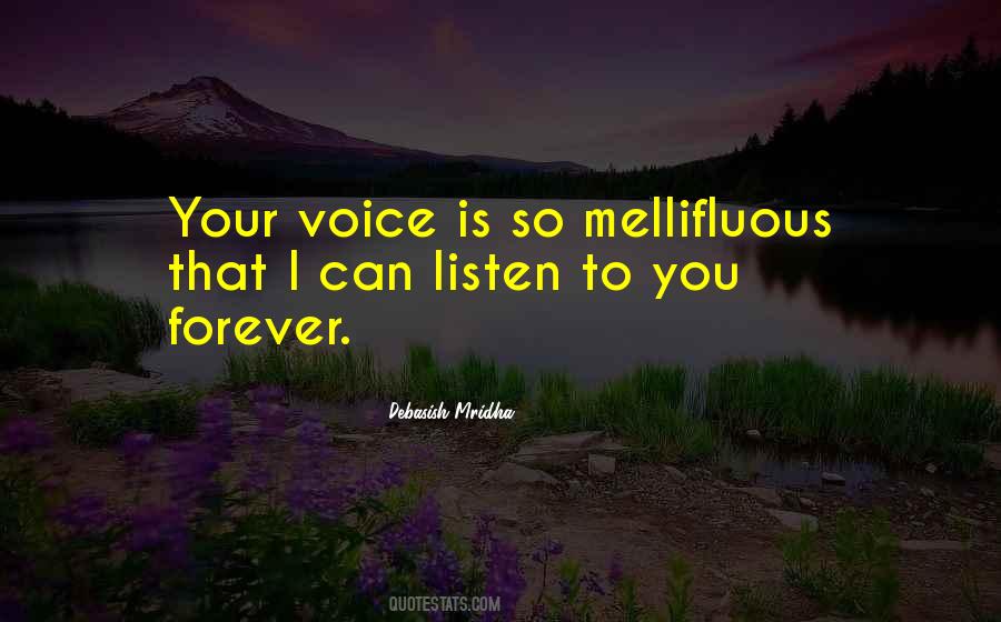 Your Voice Quotes #1402946
