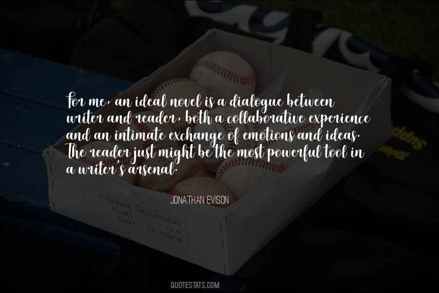 Novel Ideas Quotes #1433908