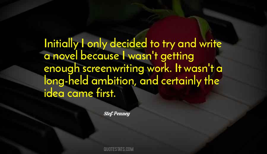 Novel Ideas Quotes #1529561