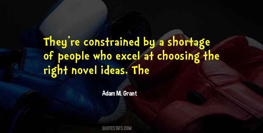 Novel Ideas Quotes #1834831