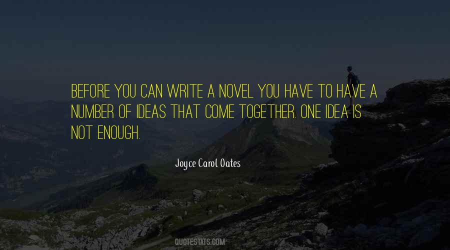 Novel Ideas Quotes #589339