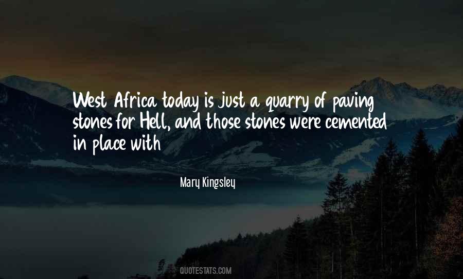 Quotes About West Africa #576550