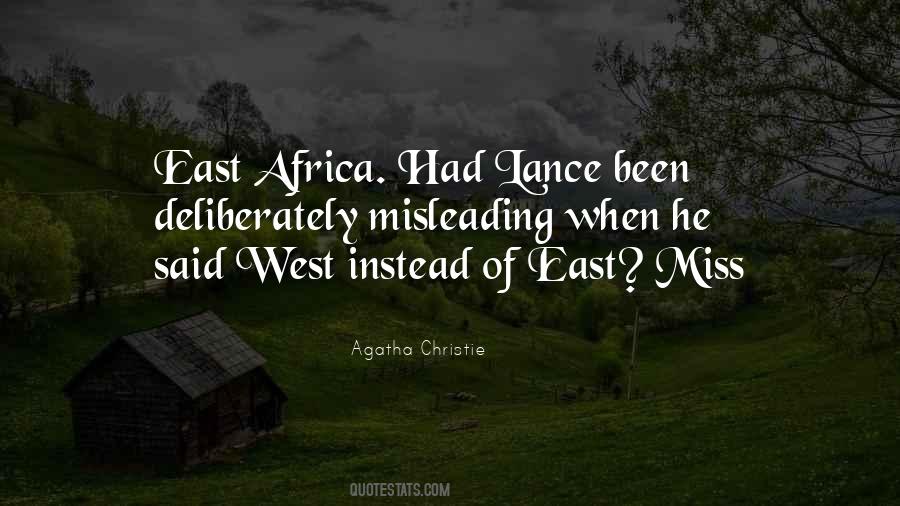 Quotes About West Africa #961294