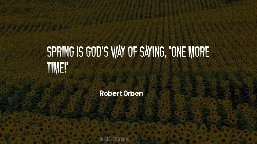 God S Way Quotes #1487748