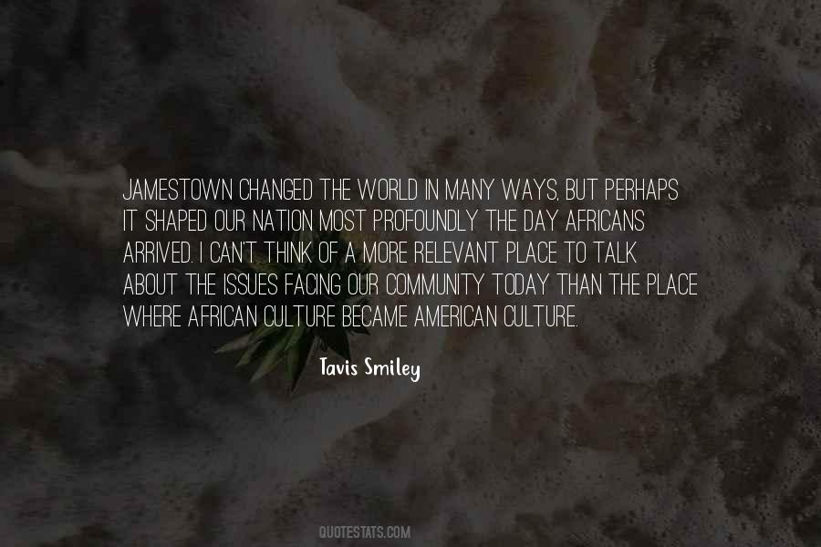 Issues The World Quotes #174538