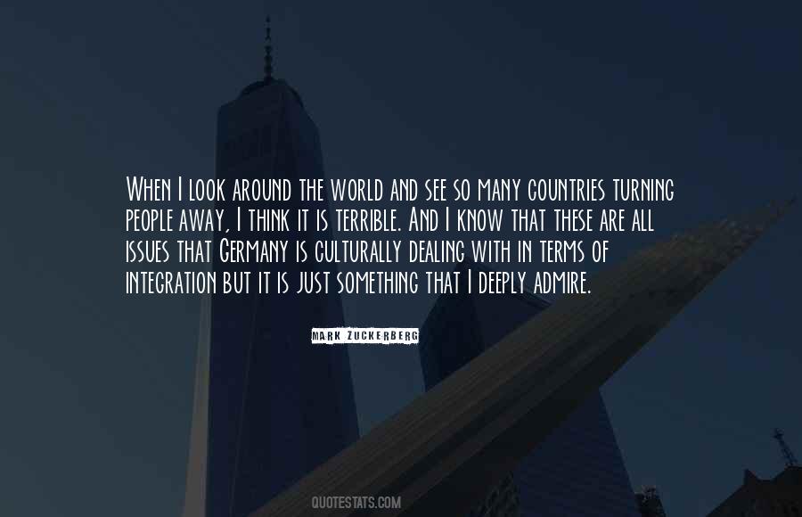Issues The World Quotes #601620