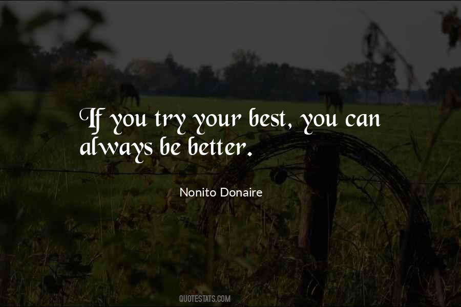 Quotes About Try Your Best #1837715