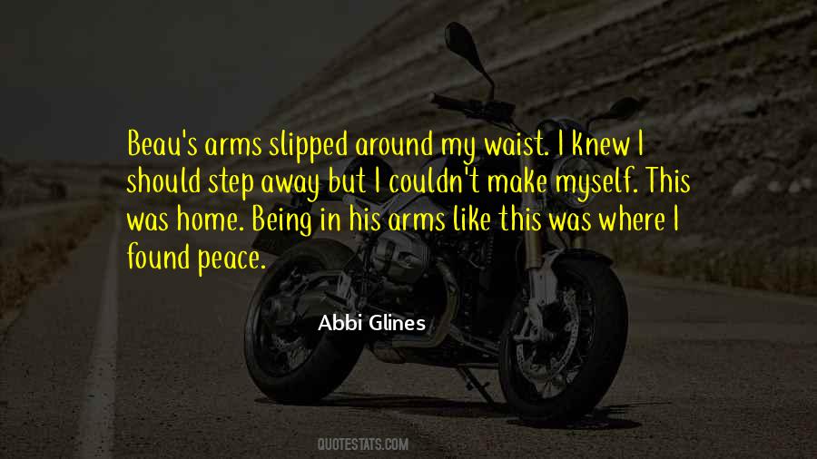 Quotes About Being In His Arms #1545349