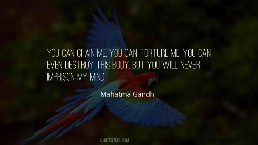 Imprison Your Body Quotes #1845274
