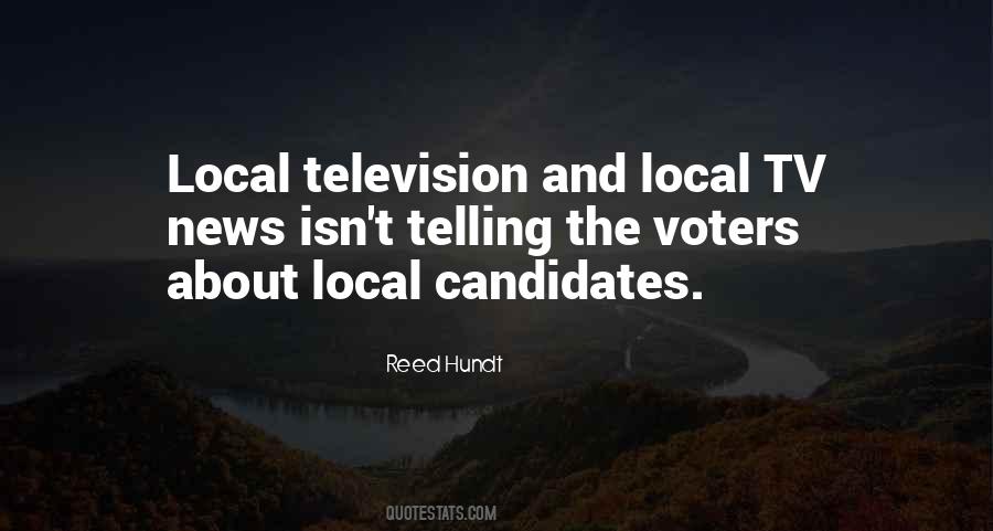 Quotes About Tv News #357304