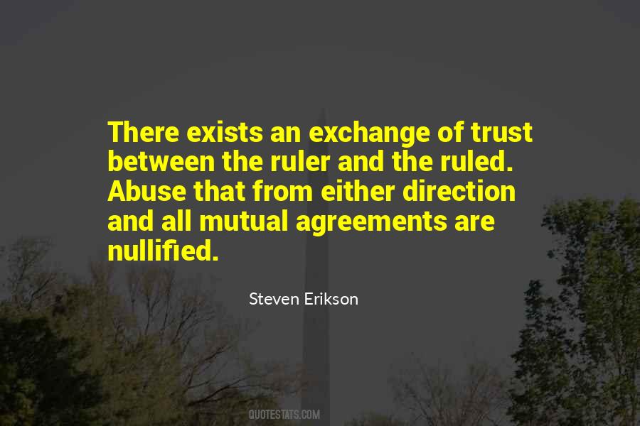 Quotes About Mutual Trust #1126353