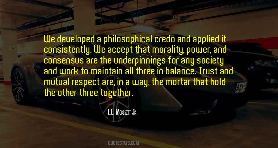 Quotes About Mutual Trust #63215