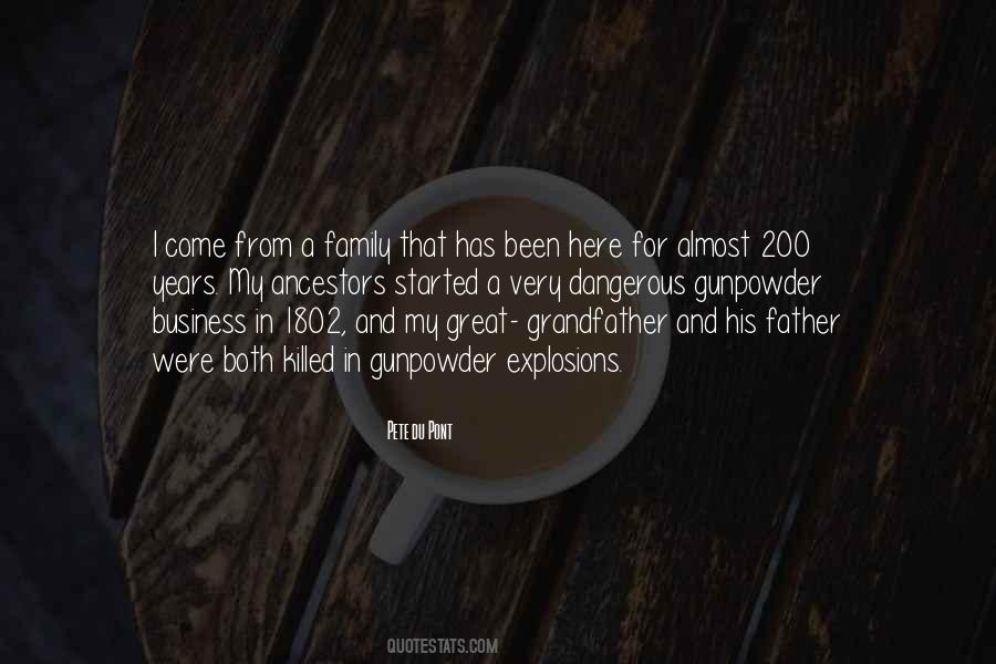 Quotes About Family Ancestors #710140