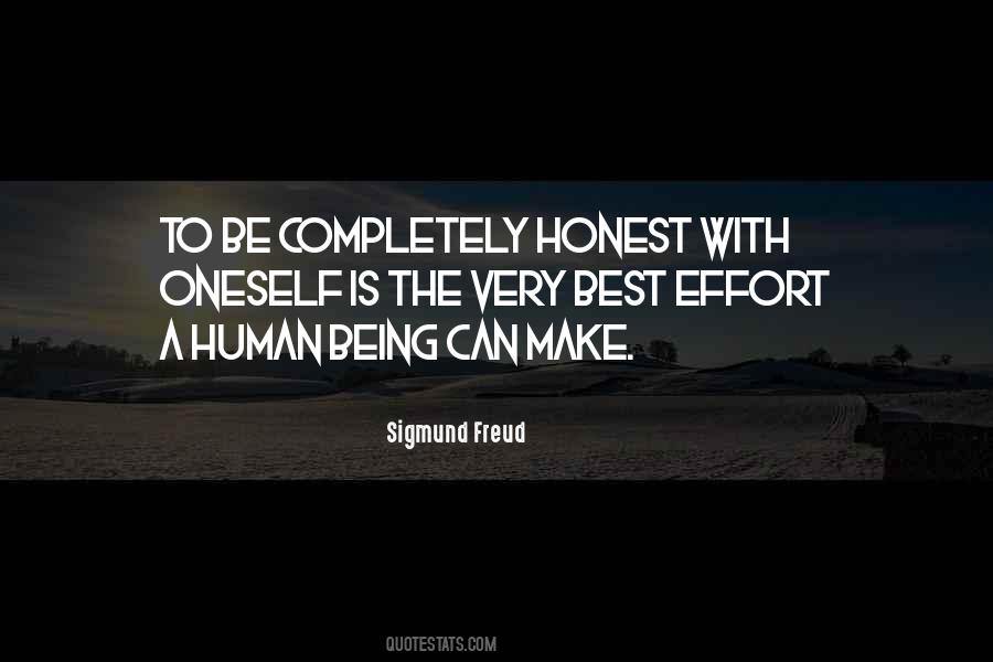 Human Effort Quotes #763124