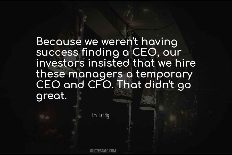 Quotes About Cfo #1344795