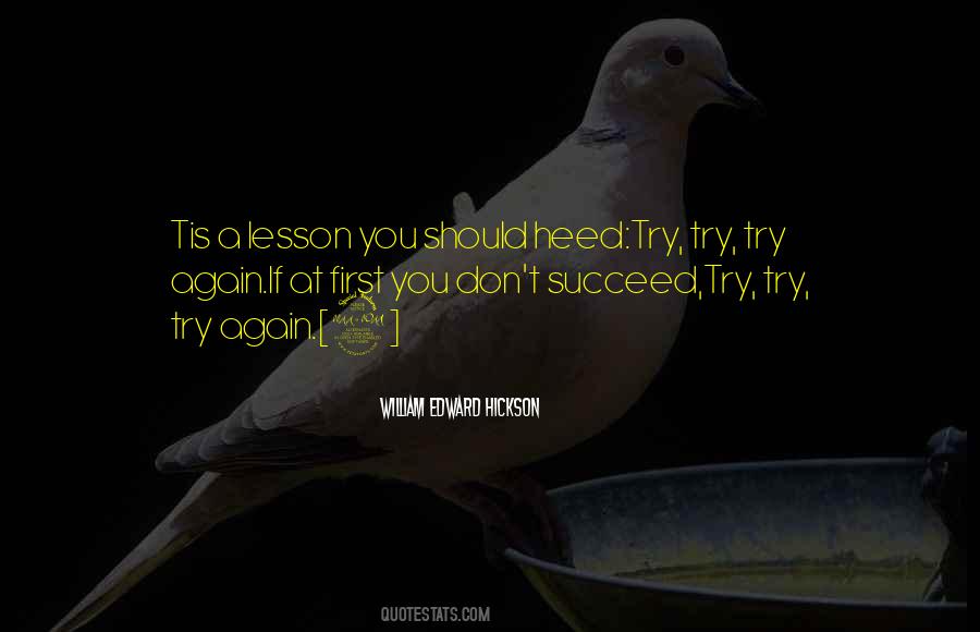 Quotes About Try Try Again #383235