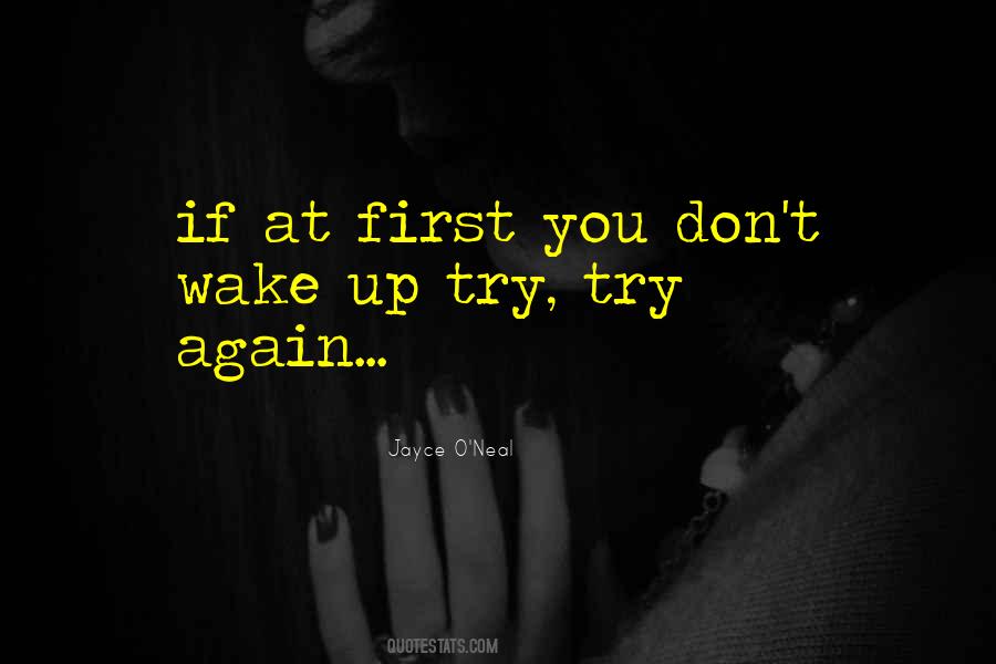 Quotes About Try Try Again #966933