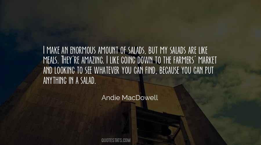 Quotes About Salads #1121660