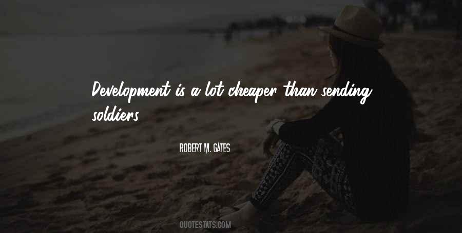 Quotes About Cheaper #1422577