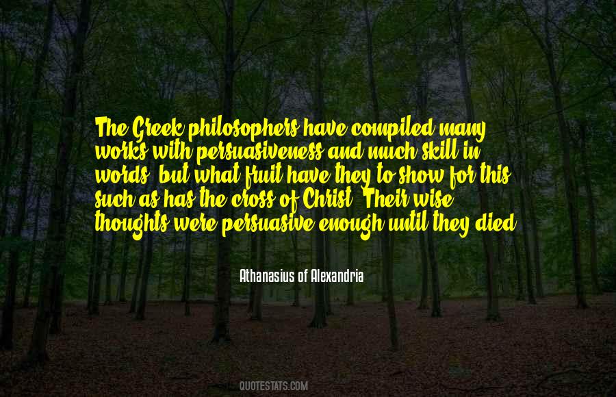 Quotes About Greek Philosophers #1535434
