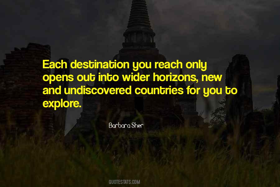 Quotes About New Countries #998543