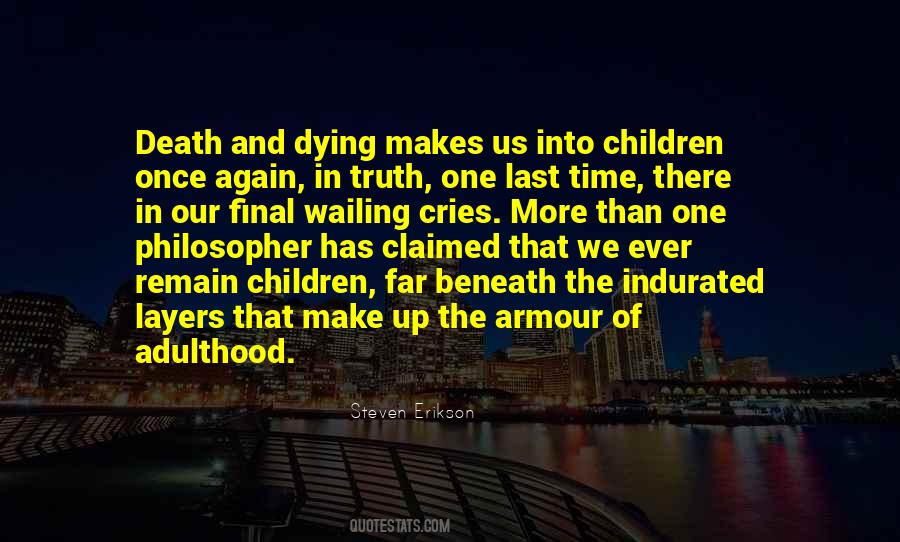 Children Dying Quotes #483021