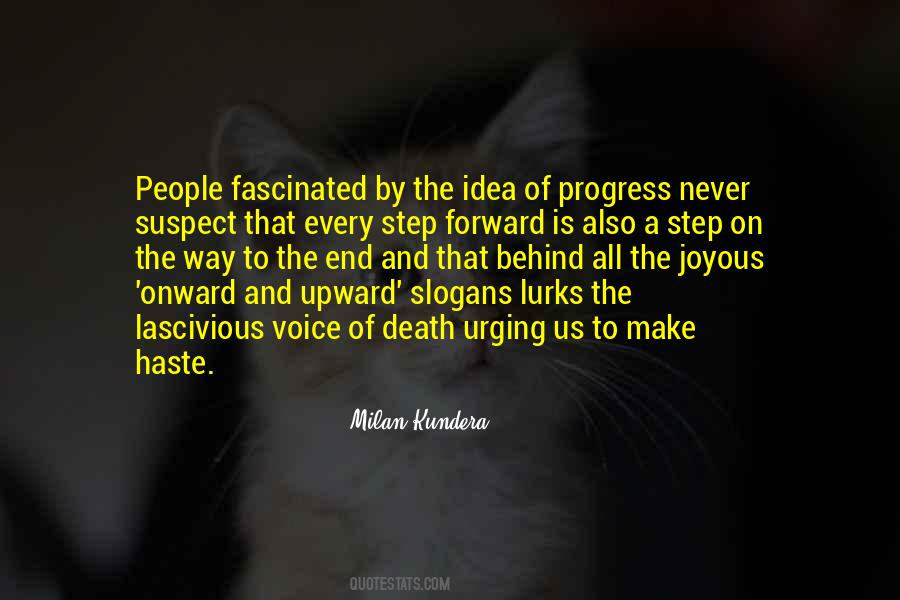 Quotes About The Idea Of Progress #217897