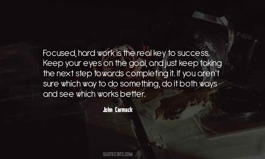 Quotes About Key To Success #1030317