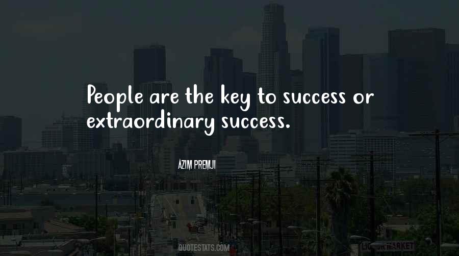 Quotes About Key To Success #1115005