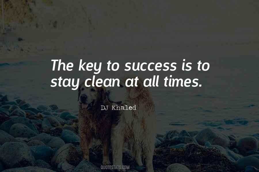 Quotes About Key To Success #1287337