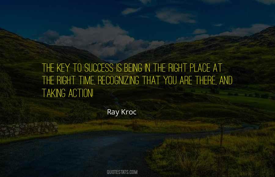 Quotes About Key To Success #1394284