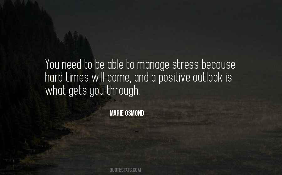 Positive Stress Quotes #633359