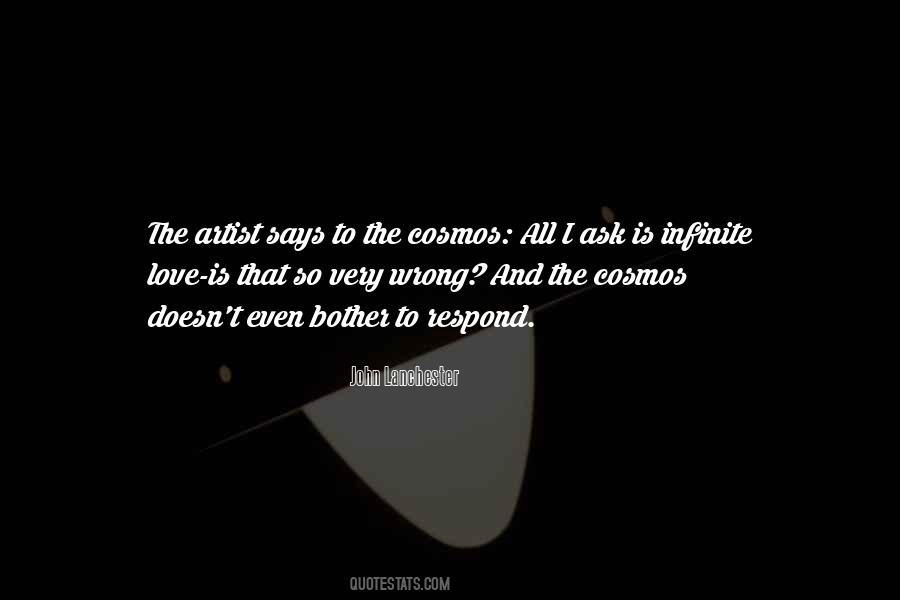 Quotes About Love And The Cosmos #1753308