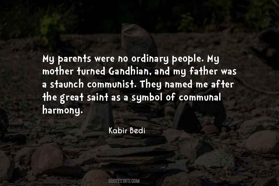 Quotes About Communal Harmony #230982