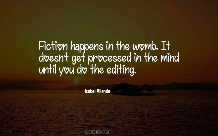 Editing Fiction Quotes #1464853