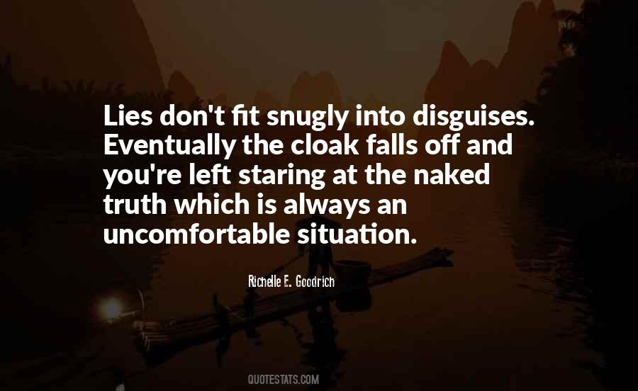 Uncomfortable Truth Quotes #47223