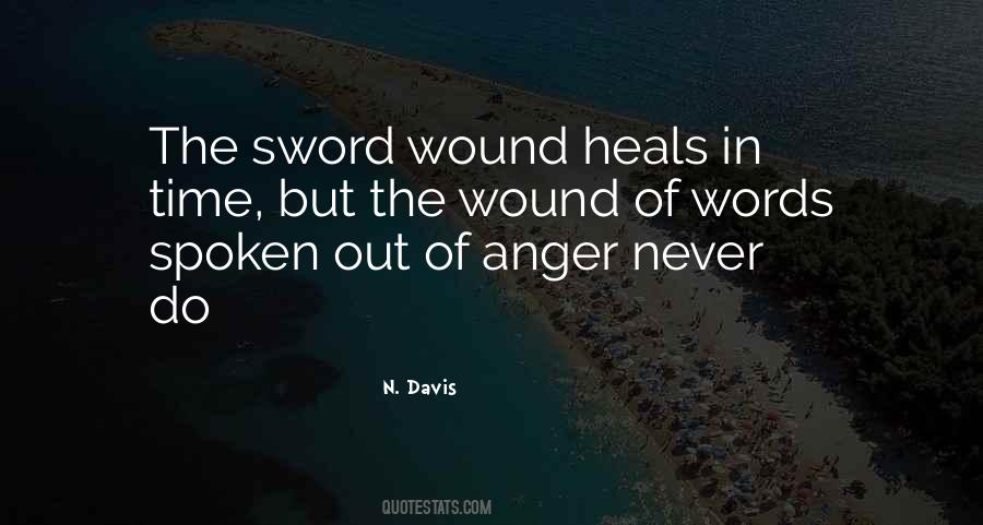 Quotes About Words Spoken In Anger #133245