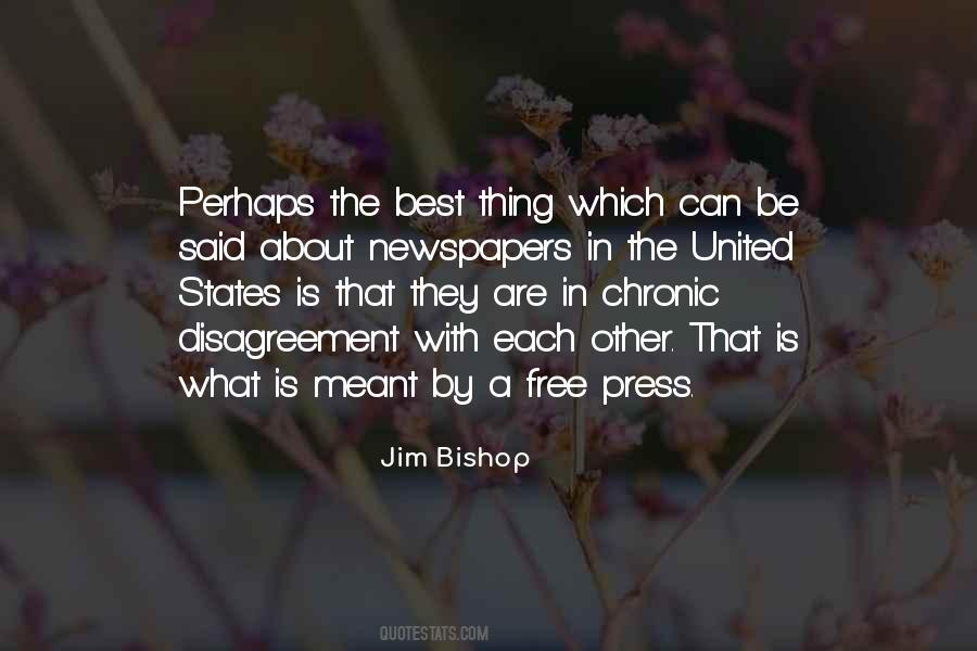 Quotes About Free Press #1132921