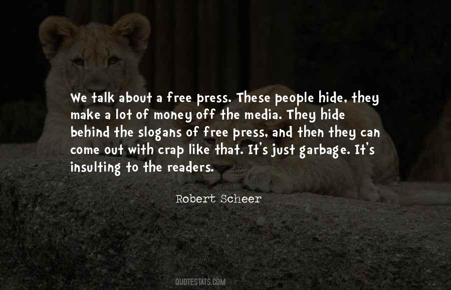 Quotes About Free Press #1644613