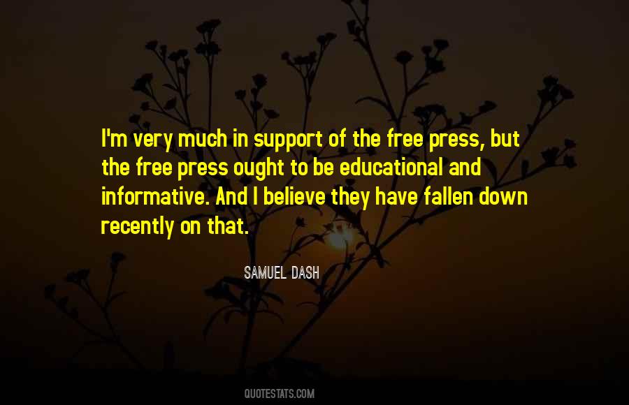 Quotes About Free Press #1858832