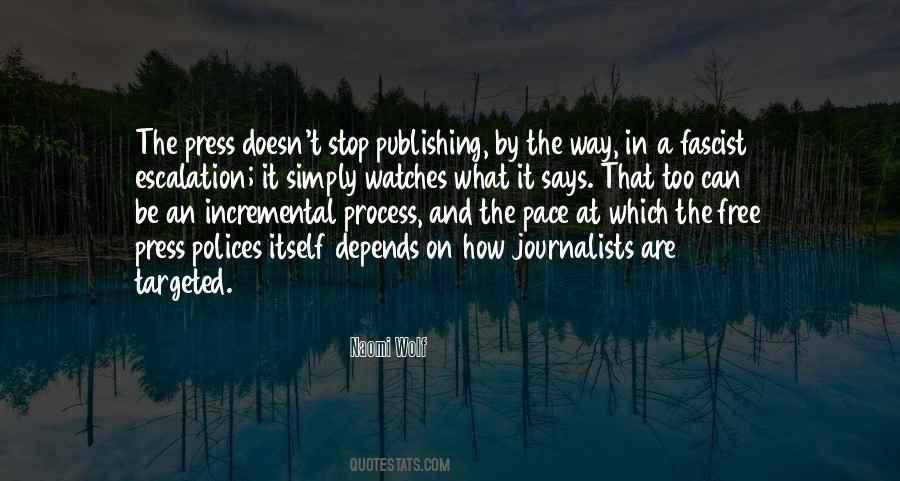 Quotes About Free Press #359887