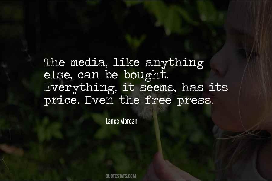 Quotes About Free Press #573669