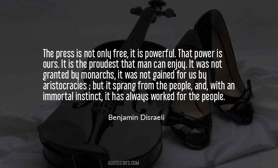 Quotes About Free Press #701865