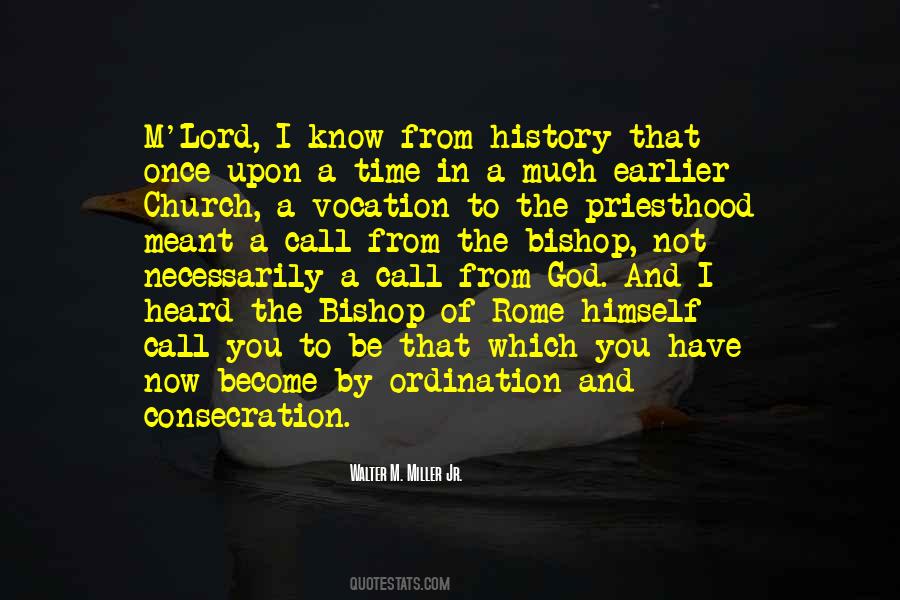 Quotes About Vocation To The Priesthood #1081760