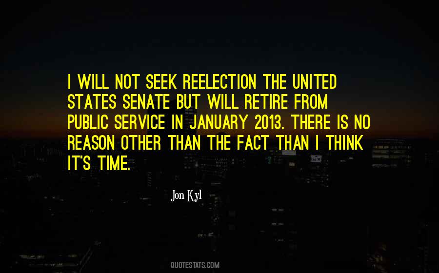 Quotes About Reelection #1026558