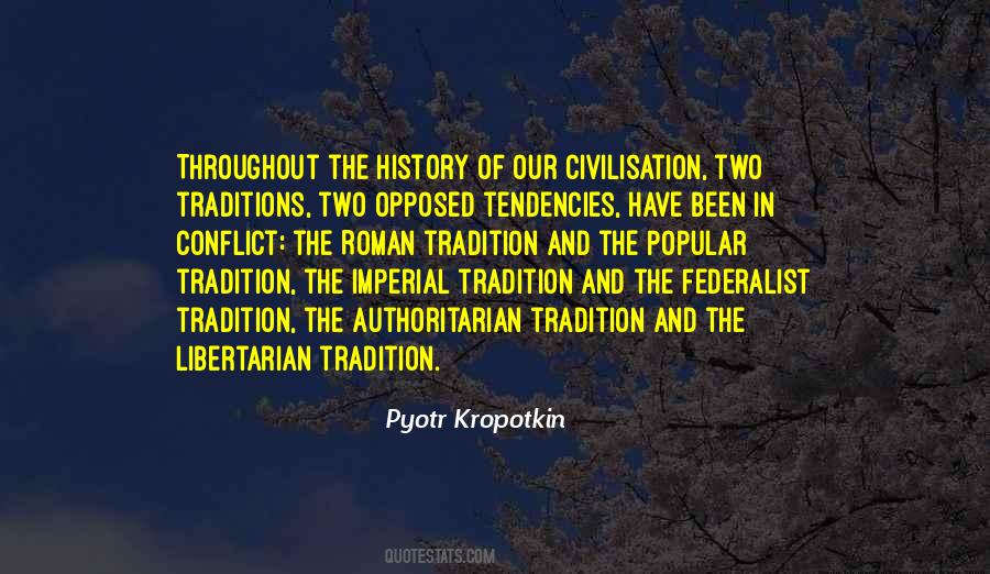 Traditions History Quotes #1332426