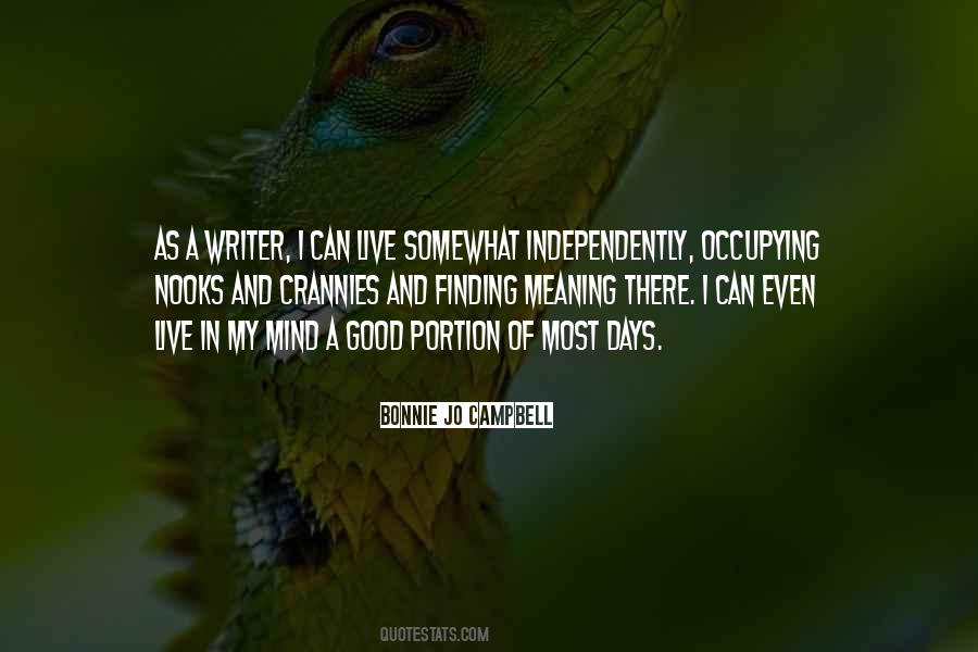 Quotes About Occupying The Mind #1016511
