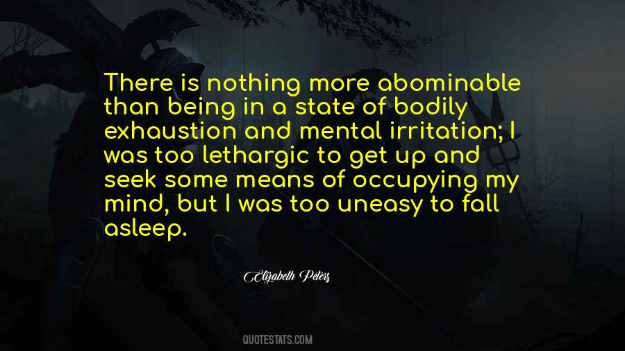Quotes About Occupying The Mind #1129868