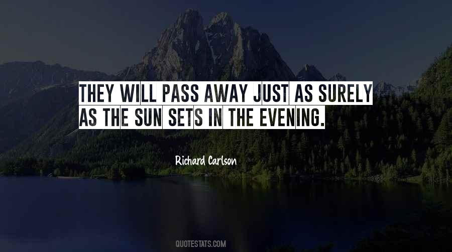 As The Sun Sets Quotes #61406